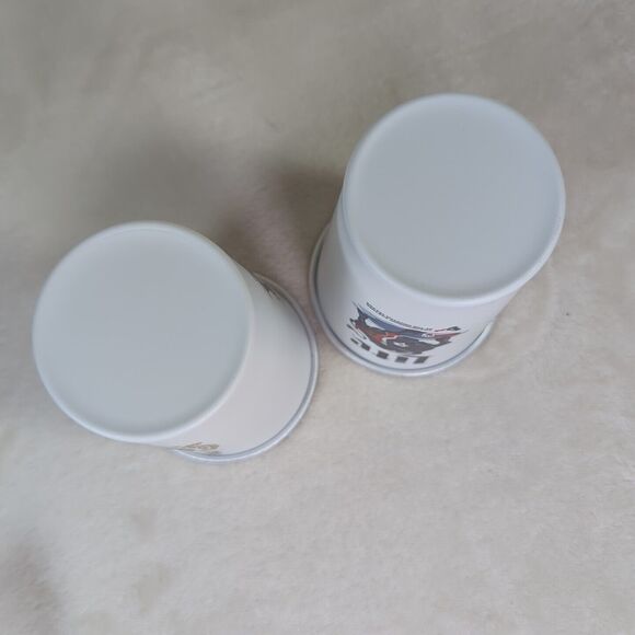 Houston Texans Miller Lite 20oz Beer Cups Set of 2 Aluminum NFL Football NEW - Picture 7 of 8